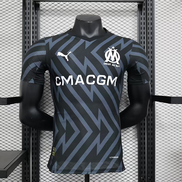 AAA Quality Marseilles 23/24 GK Black Soccer Jersey(Player)
